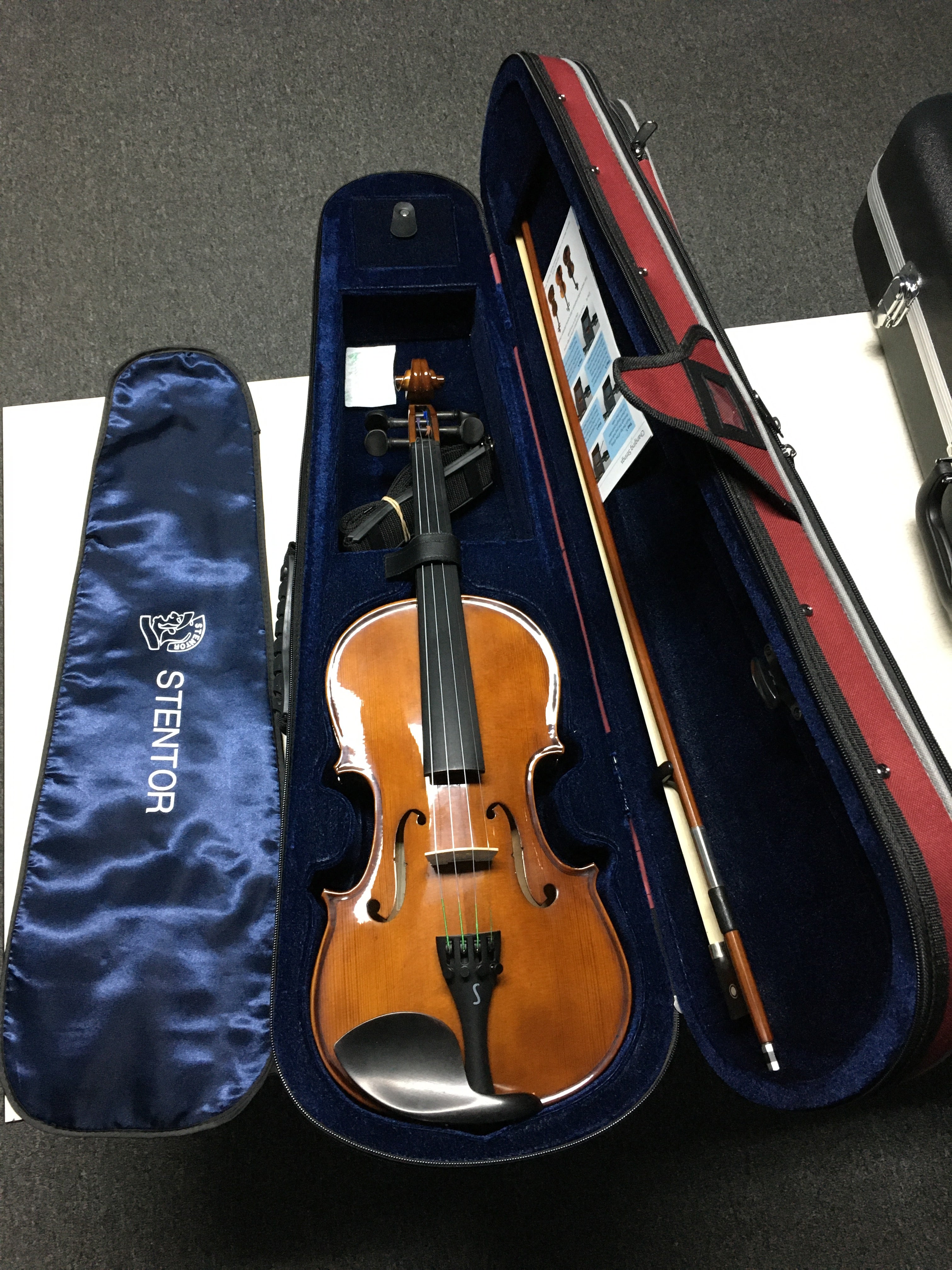 Stentor Student II Violin - 4/4 Size Change to Violin Outfit 4/4